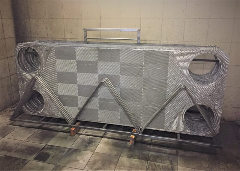 Proces čištění desek