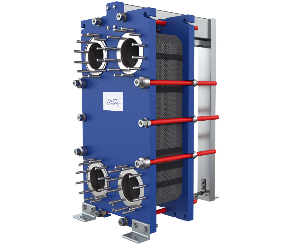 Rozebíratelný deskový výměník tepla | Alfa Laval | Konfigurace, dodávka a servis od Aptec production