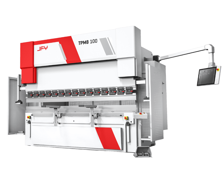 Ohraňovací lis TPM8 225/3100 v Aptec Production – CNC výroba přesných kovových dílů