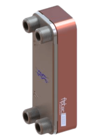 Alfa Laval CBH16-17H | pájený výměník tepla | výměník s ISO G3/4" | deskový výměník | výměník pro topení | výměník pro TUV | Alfa Laval výměník | Aptec distributor