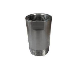 Obráběné kovové díly | frézovaná nerezová součástka se závitem | CNC obrábění nerezu | závitové komponenty na zakázku