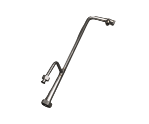 Obráběné kovové díly | Temovaná nerezová ohýbaná trubka se šroubením | CNC obrábění a ohýbání kovů