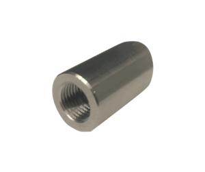 Obráběné kovové díly | frézovaný nerezový díl s vnitřním závitem | CNC obrábění nerezu | zakázková výroba kovových dílů