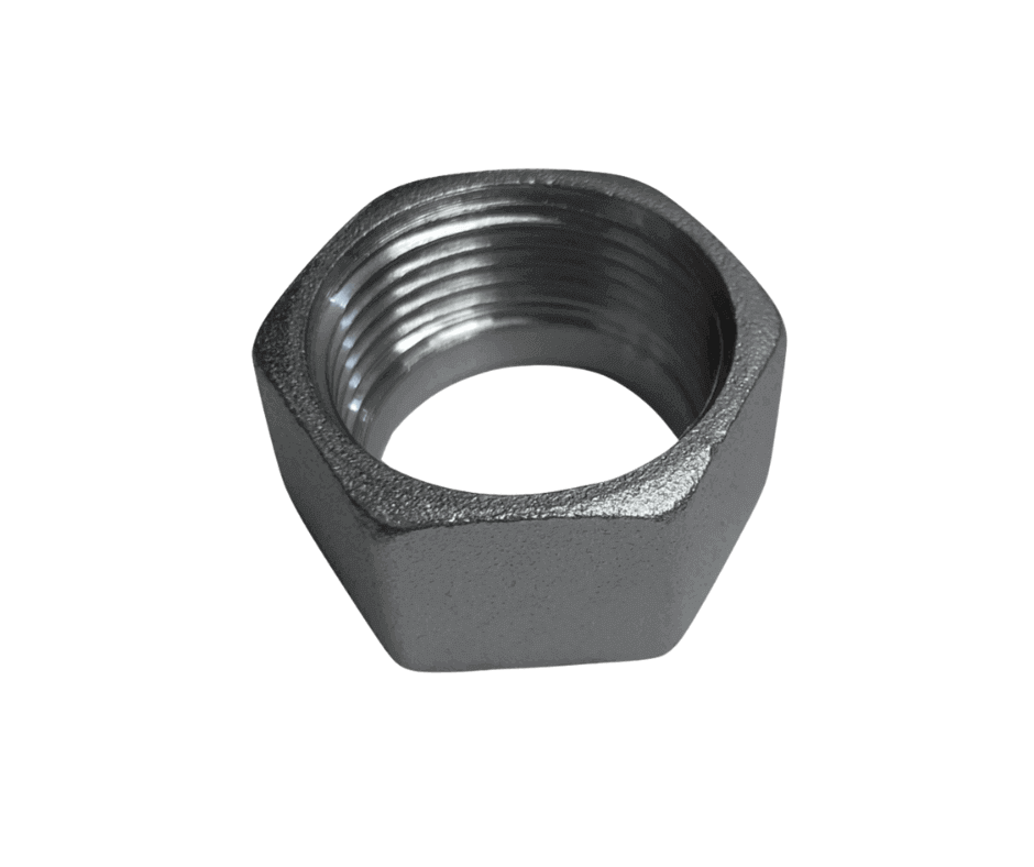 Obráběné kovové díly | Soustružená ocelová matice | CNC obrábění | Šestihranný tvar se závitem | Vysoce přesná výroba