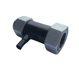 Obráběné kovové díly | svařovaná ocelová tvarovka s nátrubkem | průmyslové použití | CNC obrábění na zakázku