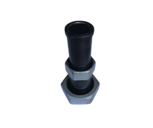 Obráběné kovové díly | temovaný ocelový díl se spojkou na míru | Zakázková kovovýroba | CNC obrábění oceli pro průmyslové projekty | Aptec production