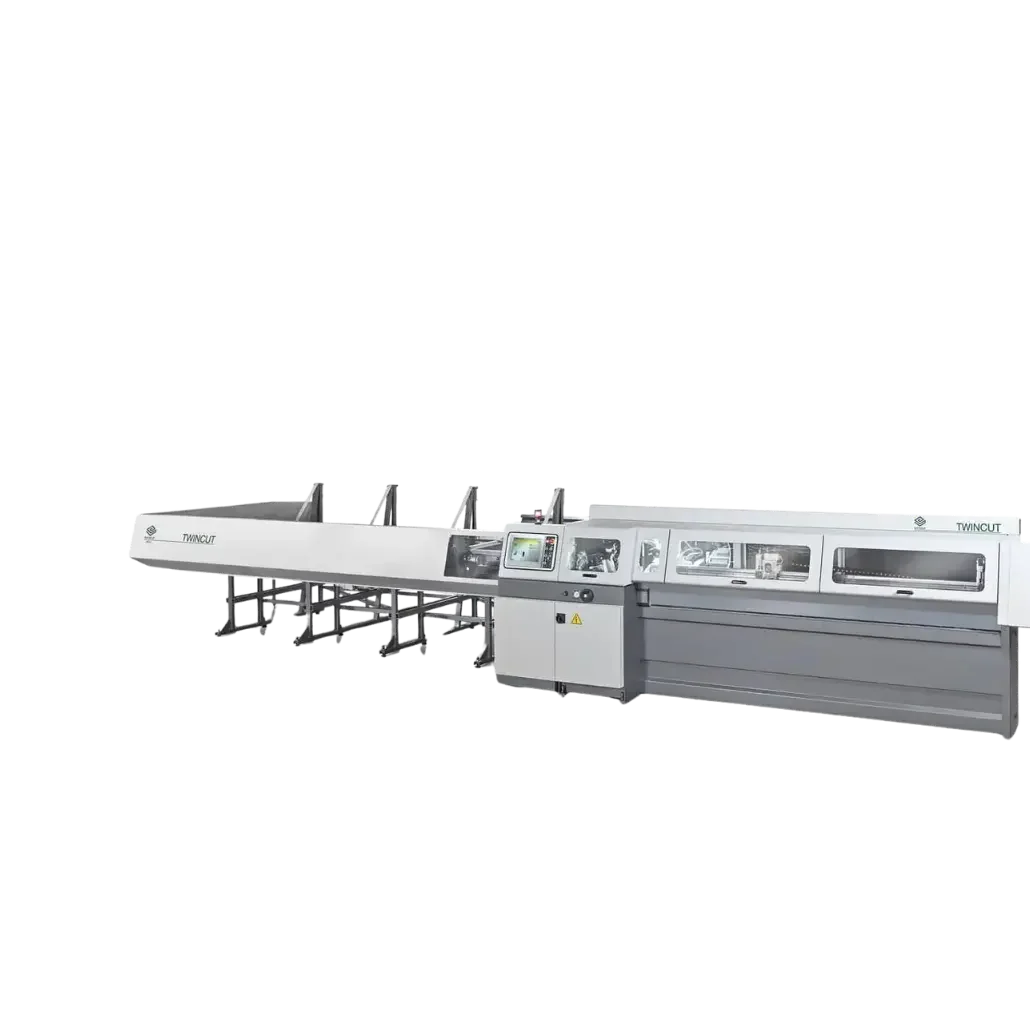 Hydraulická pila ADIGE_TWINCUT | Automatické řezání trubek a tyčí | CNC pila na profily | Vysoce přesné dělení materiálu |Aptec production