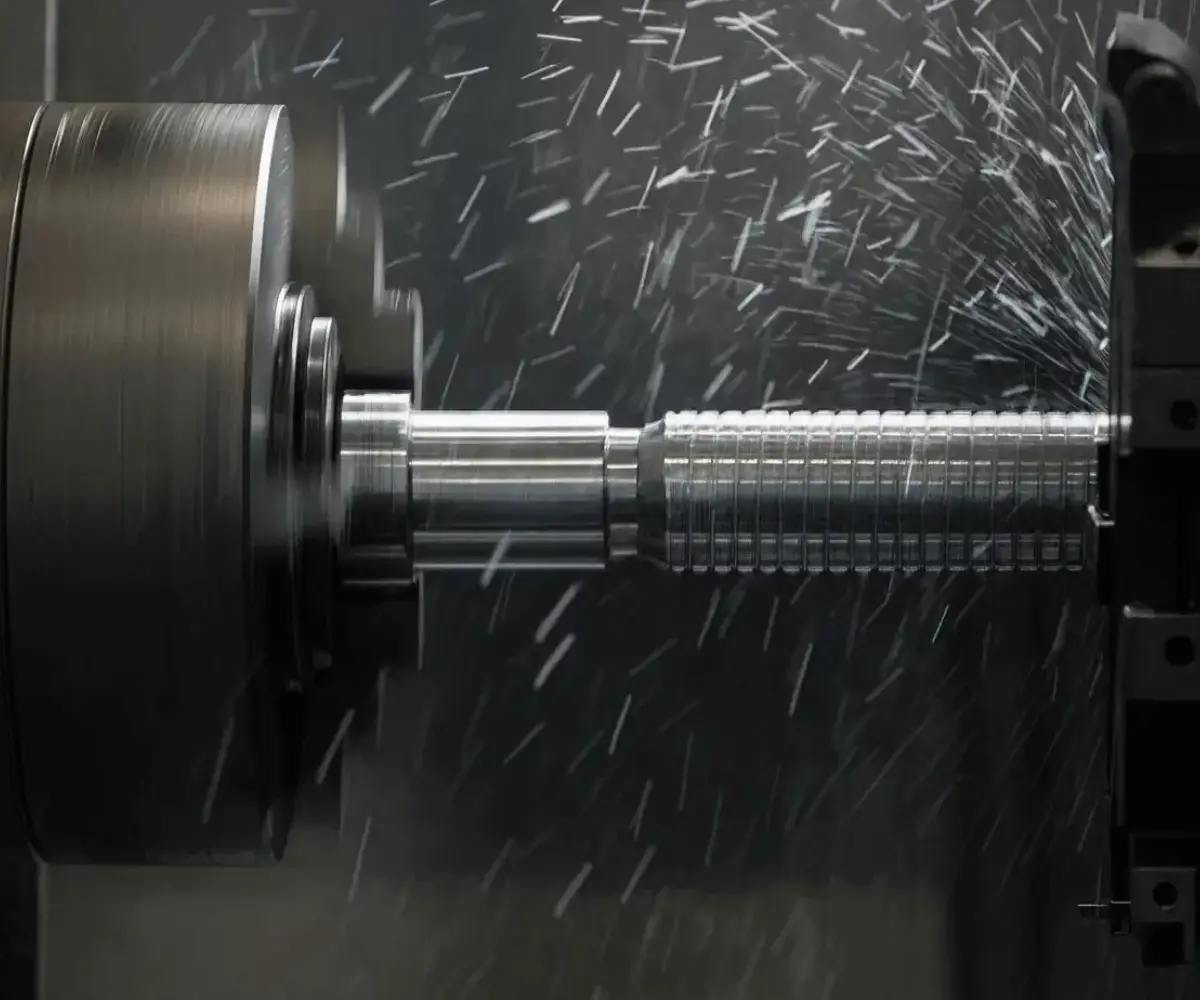 CNC obrábění kovových dílů pro průmysl přesná výroba komponent