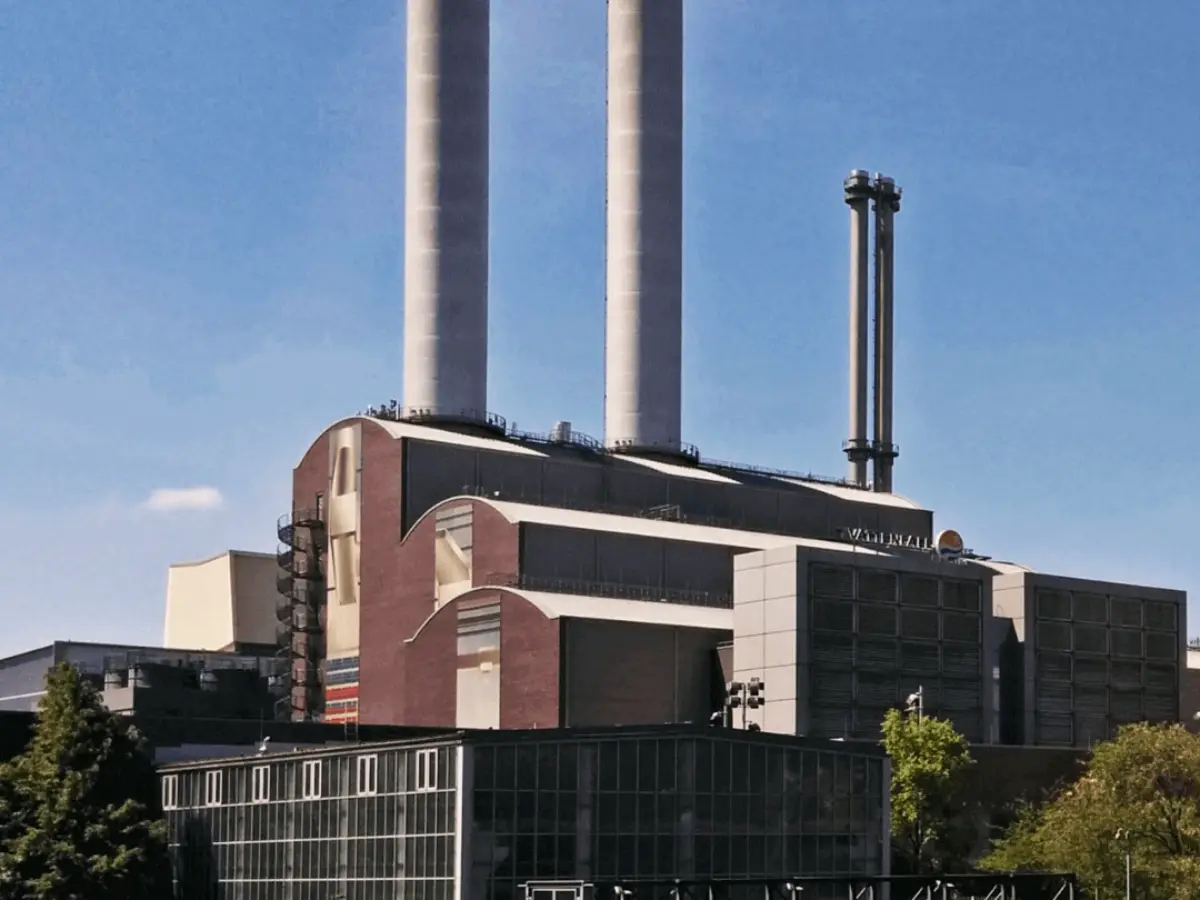 Výměníky tepla teplárna Berlin Mitte Německo energetika kogenerace přenos tepla