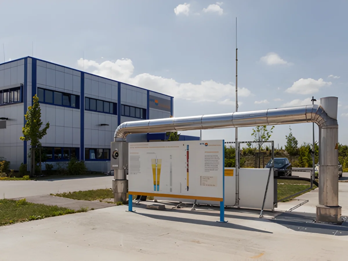 Výměníky tepla geotermie Aschheim Německo energetika přenos tepla Aptec production