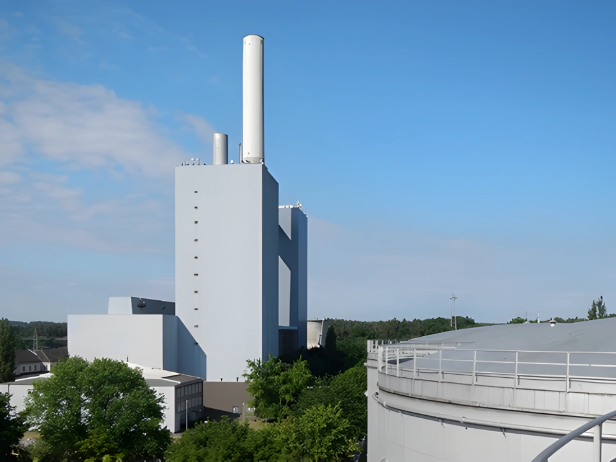 Výměníky tepla Aptec production Uniper Kraftwerk Franken Německo elektrárna energetika