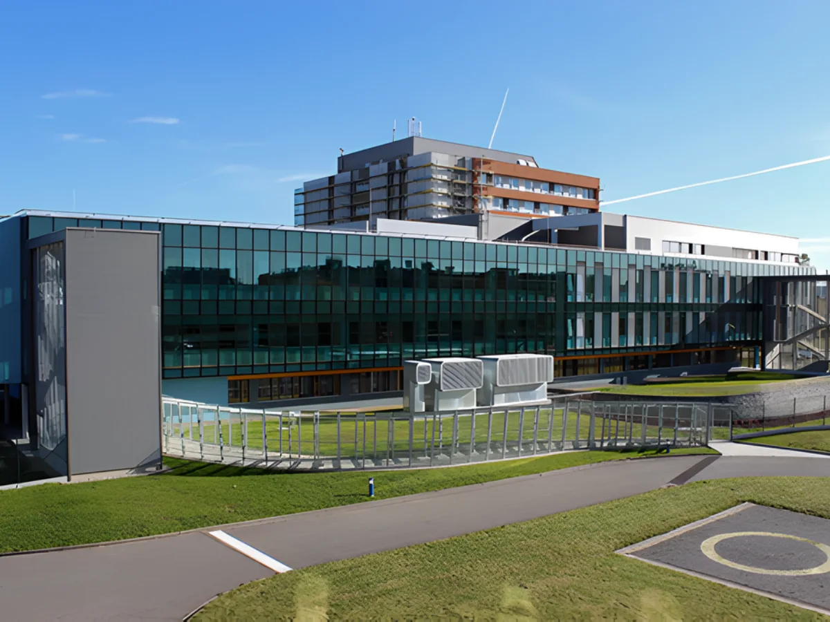 Výměníky tepla nemocnice Jihlava zdravotnictví vytápění chlazení spolehlivý provoz